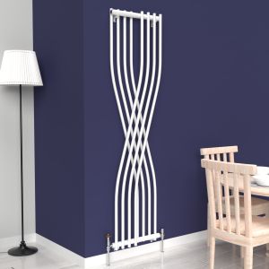 Lux Heat Xtreme White Vertical Radiator